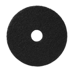 20" Black Floor Stripping Pads - Case of 5
