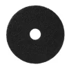 24" Black Heavy Duty Floor Stripping Pads - Case of 5