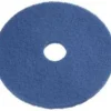 17" Blue Floor Cleaning & Scrubbing Pads - Case of 5