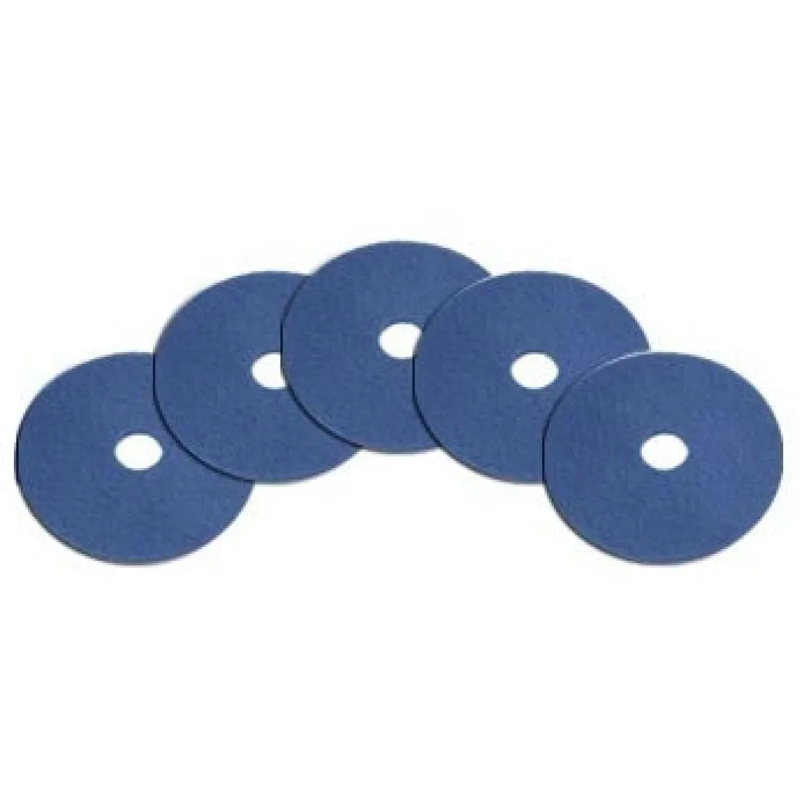 20" Blue Medium Duty Floor Scrubbing Pads - Case of 5