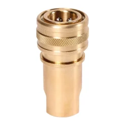 1/4" Brass Female Quick Disconnect Fitting (#A00102) For EDIC Carpet Extractor Tools & Hoses