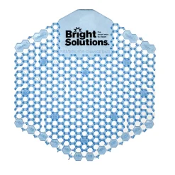 Bright Solutions® Wave 3D Cotton Blossom Urinal Screen w/ Enzymes - Box of 10