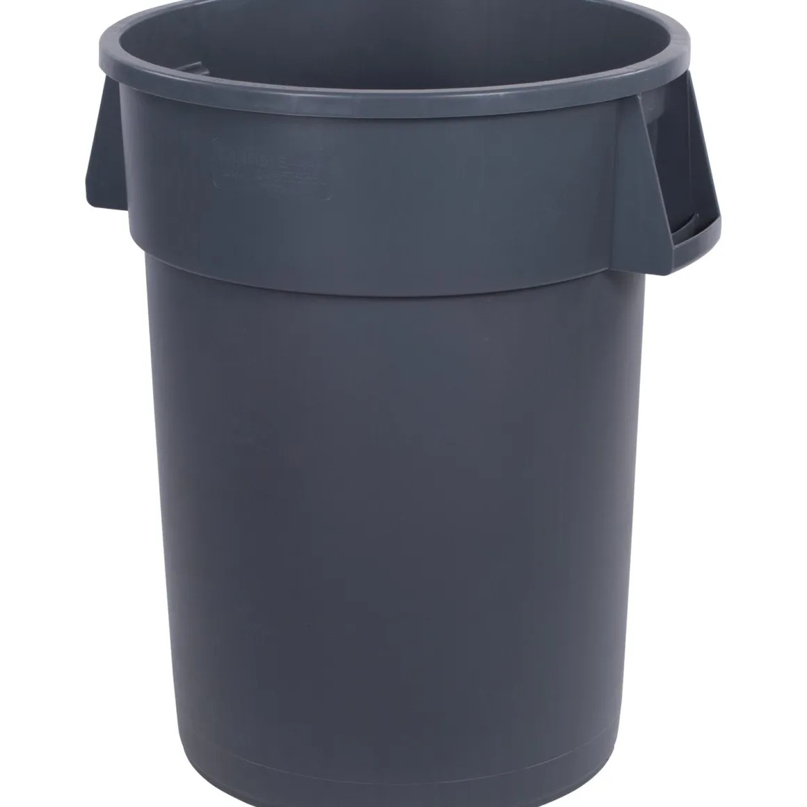 Carlisle® Bronco™ 44 Gallon Round Trash Container (#34104423) - Gray