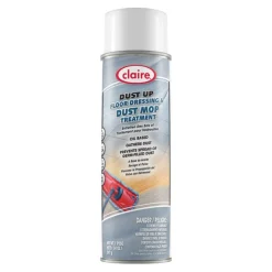 Claire® Dust Up Floor Dressing & Dust Mop Treatment (20 oz Aerosol Cans) - Case of 12