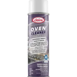 Claire® Heavy Duty Foaming Oven Cleaner (20 oz Aerosol Can) - Case of 12