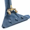 CleanFreak® 12" Adjustable Glide 2-Piece Carpet Extractor Wand for High Pressure & Heat w/ 2 Jets - #01 Orifices