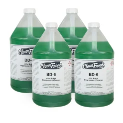 CleanFreak® ‘BD-6’ 6% Butyl Degreaser & Cleaner (1 Gallon Bottles) - Case of 4