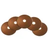 CleanFreak® 20" Brown Wet & Dry Floor Stripping Pads - Case of 5
