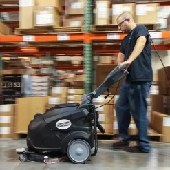 CleanFreak® 18" Electric Automatic Floor Scrubber Package w/ Accessories