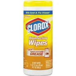 Clorox® Citrus Blend Disinfecting Wipes (7" x 8" | 35 Wipe Canisters) - Case of 12