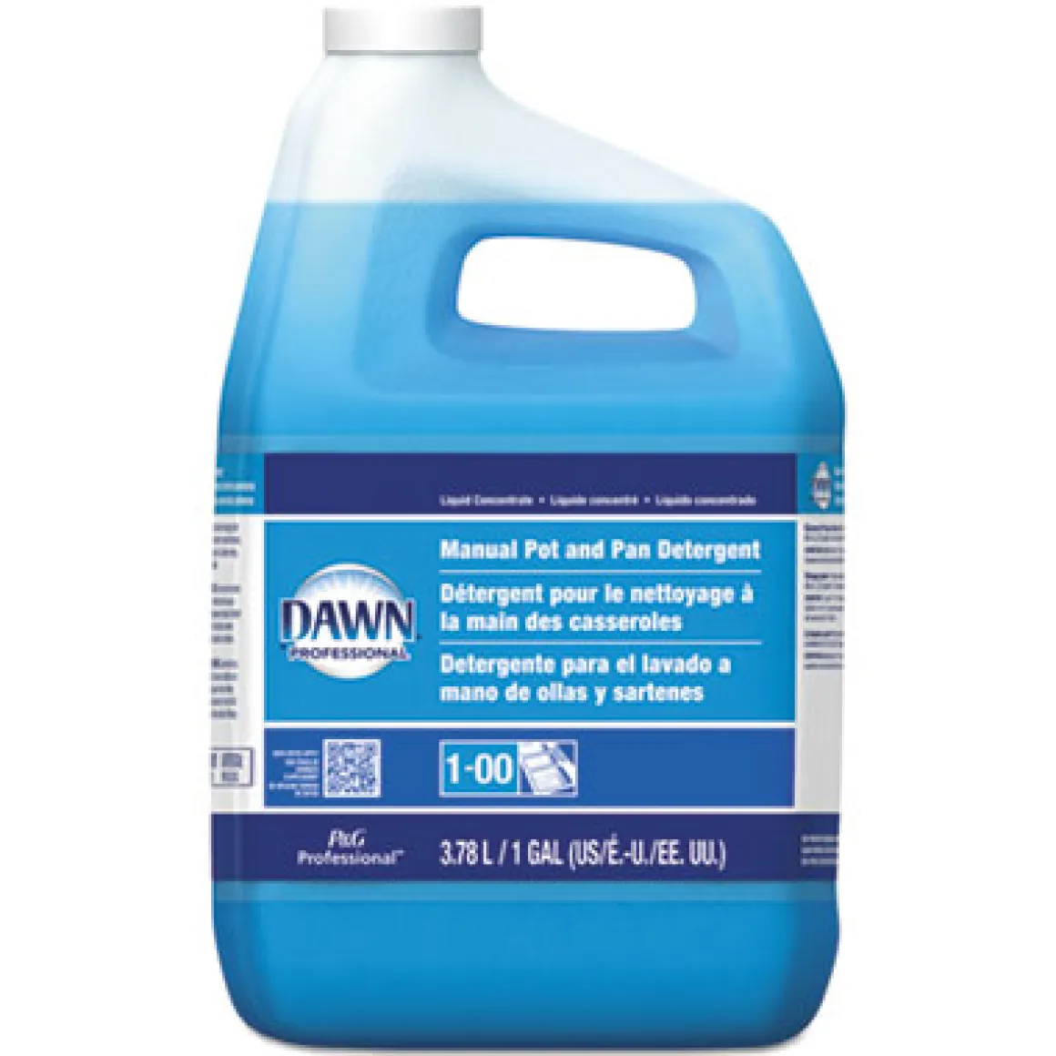 Dawn® Original Manual Pot & Pan Dish Detergent (1 Gallon Bottles) - Case of 4