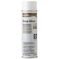 Diversey™ Deep Gloss® Stainless Steel Maintainer (16 oz Aerosol Cans) - Case of 12
