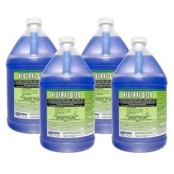 e.logical Neutral Q128 Cleaner, Disinfectant, Non-Food Contact Sanitizer & Deodorizer (1 Gallon Bottles) - Case of 4