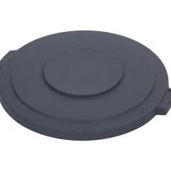 Gray Lid (#34103323) for the Carlisle® Bronco™ 32 Gallon Trash Containers