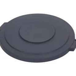 Gray Lid (#34105603) for the Carlisle® Bronco™ 55 Gallon Trash Containers - Case of 2