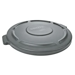 Gray Trash Can Lid for Rubbermaid® Brute® 44 Gallon Round Trash Containers