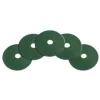 12" Green Heavy Duty Scrub & Top Layer Floor Removal Pads - Case of 5