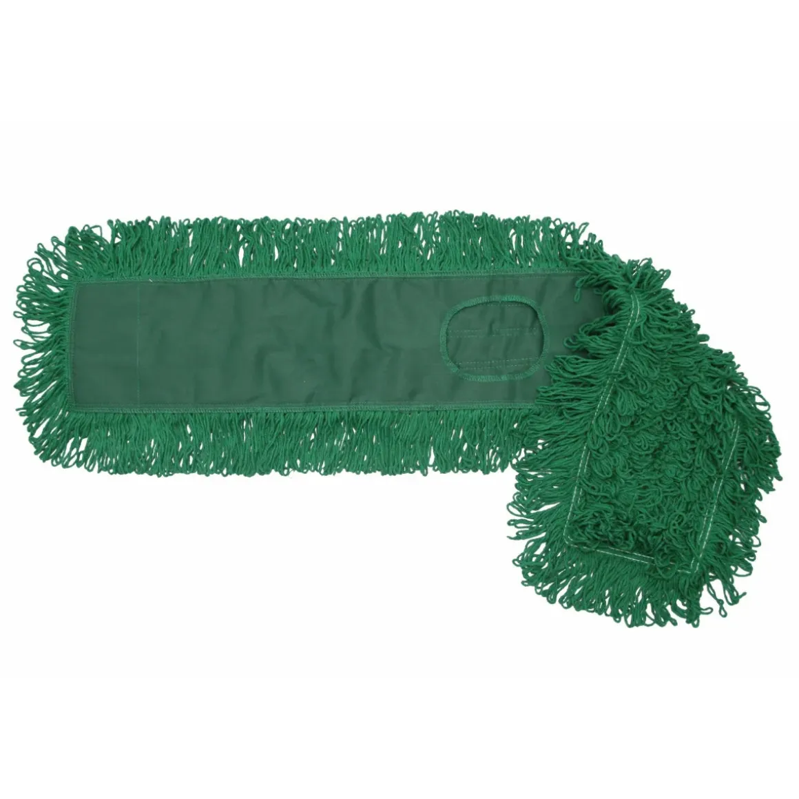 48" Green MaxiDust™ Cotton Loop-End Dust Mops - Case of 12