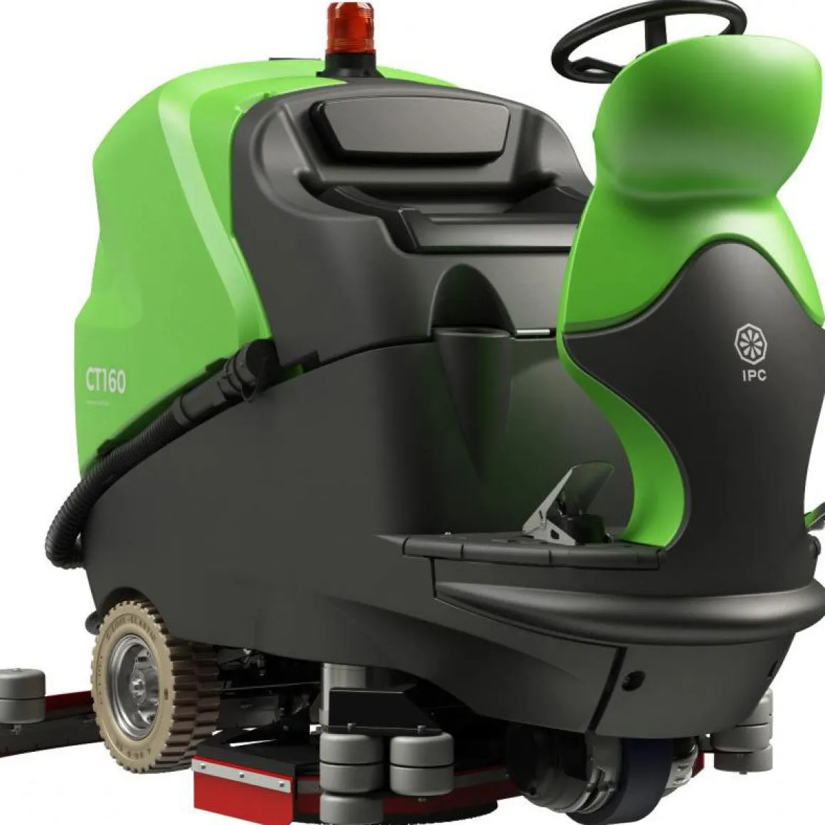 IPC Eagle CT160 Industrial Automatic Ride On Floor Scrubber (36" Scrub Deck) - 39 Gallons