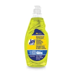 Joy® Manual Pot & Pan Detergent Lemon Dishwashing Liquid (38 oz Squeeze Bottles) - Case of 8