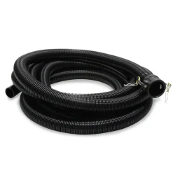 Mytee® 25' Flood Extractor Pump-Out Hose w/ Female Cam & Groove Fitting