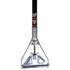 60" O'Cedar® Black Quick-Change Metal Wet Mop Handle w/ Spring Action