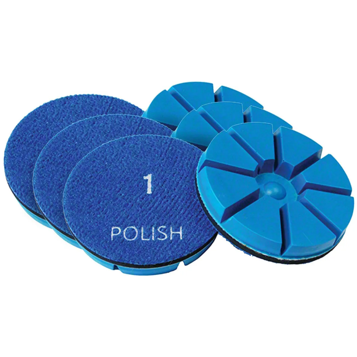 Pioneer Eclipse 3" PowerPolish™ Decorative Floor Polishing & Restoration Discs - Kit of 6 Discs of the Same Grit