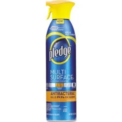 Pledge® Citrus Scent Multi-Surface Everyday Cleaner (9.7 oz Aerosol Cans) - Case of 6