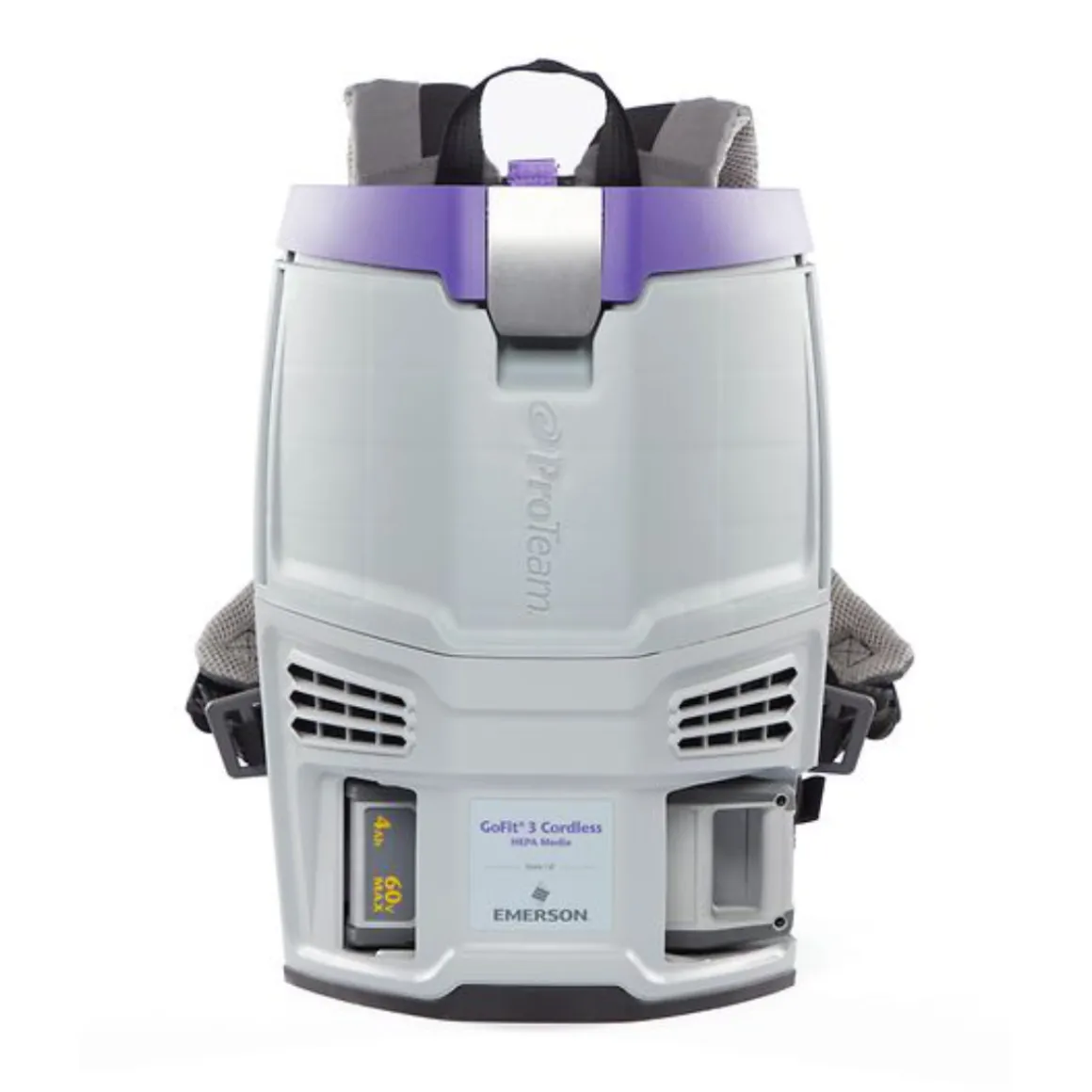 ProTeam® GoFit® 3 Qt. Cordless 4Ah Backpack Vacuum w/ Xover Tool Kit & Telescoping Wand