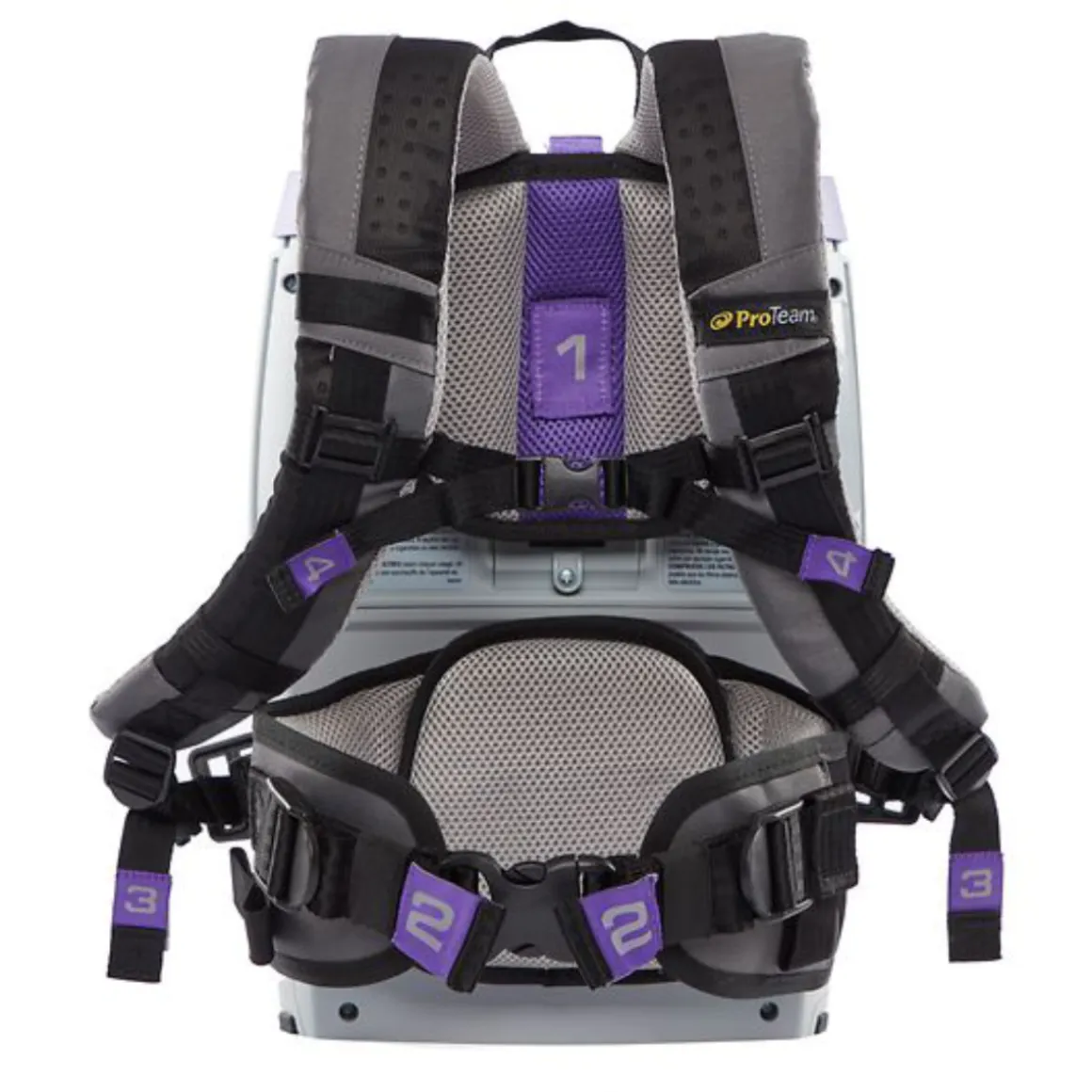 ProTeam® GoFit® 3 Qt. Cordless 4Ah Backpack Vacuum w/ Xover Tool Kit & Telescoping Wand