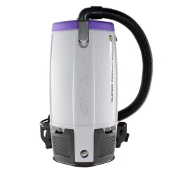 ProTeam® Super Coach Pro 10 HEPA Filtered Backpack Vacuum w/ Button Lock Wand & 4-Piece Tool Kit