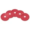 20" Red Floor Buffing & Scrubbing Pads - Case of 5
