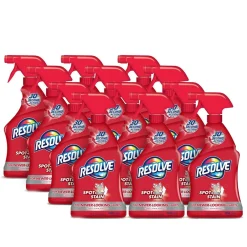 RESOLVE® Triple Oxi Carpet Spot + Stain Remover (22 oz Spray Bottles) - Case of 12