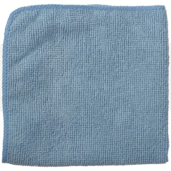Rubbermaid® Blue Light Commercial Microfiber Cleaning Cloths (12" x 12") - Case of 288