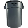 Rubbermaid® Brute® 44 Gallon Gray Vented Trash Can