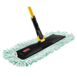 Rubbermaid® Hygen™ 48" Green Microfiber Dust Mop w/ Fringe