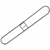 Rubbermaid® Metal 36" Snap-On Dust Mop Frame