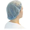 Safety Zone® Blue Bouffant Caps (19", 21" & 24" Sizes Available) - Case of 1000