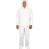 Safety Zone® Polypropylene Bunny Safety Suit w/ Feet (M - 5XL Sizes Available) - Case of 25