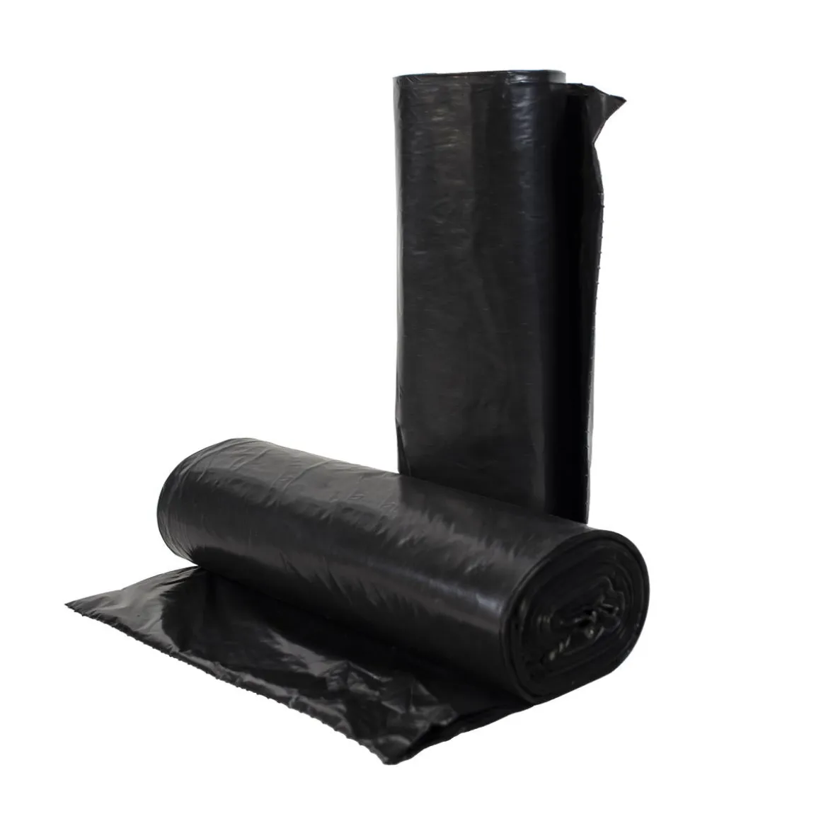 Sak-It™ 33 Gallon Black Low Density Coreless Trash Can Bags (33" x 39" | 1.0 Mil) - Case of 150