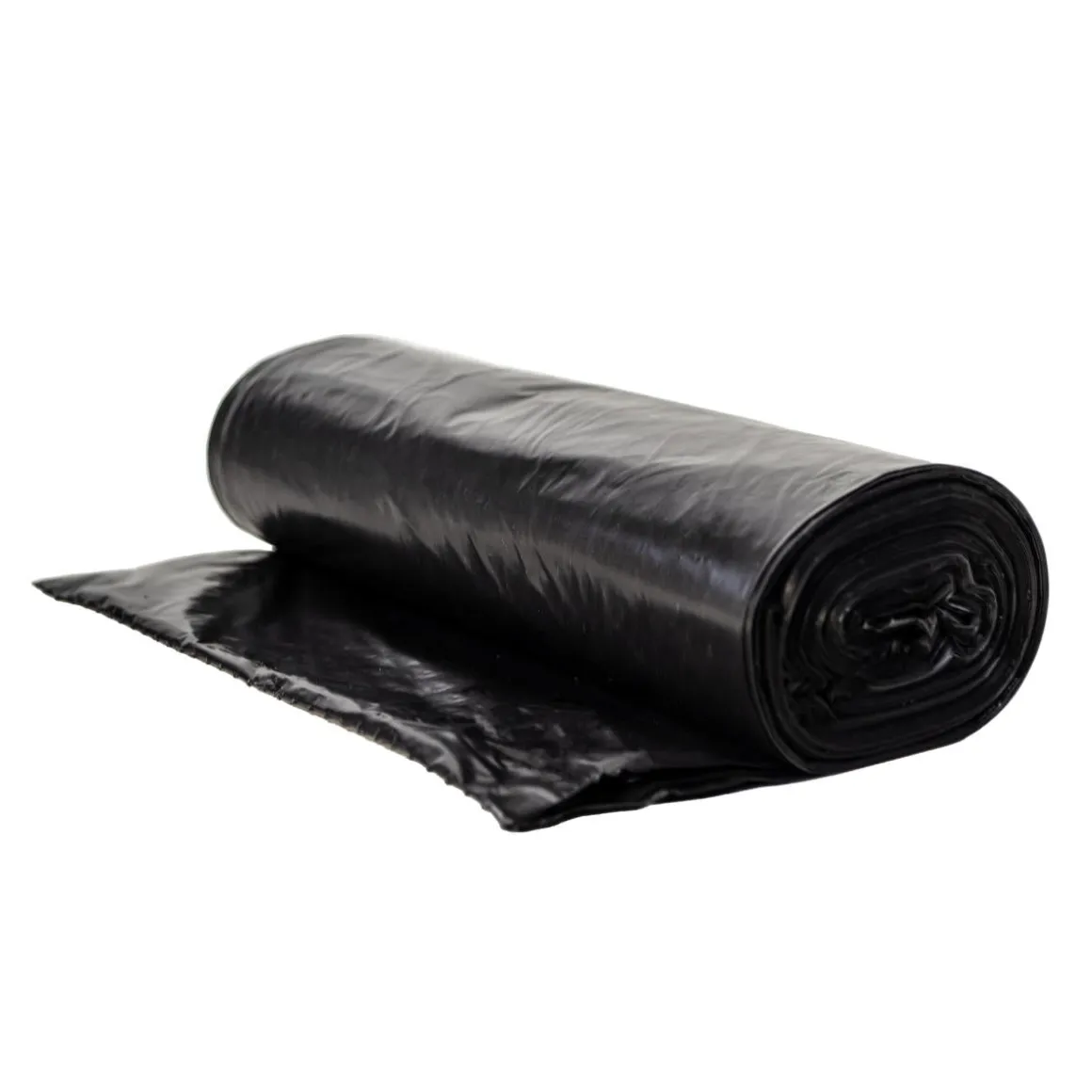 Sak-It™ 33 Gallon Black Low Density Coreless Trash Can Bags (33" x 39" | 1.0 Mil) - Case of 150