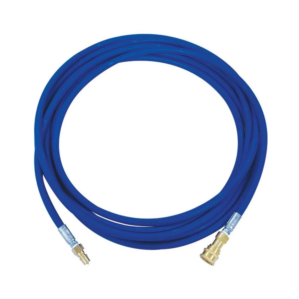 25' Solution Line w/ 1 Male & 1 Female Quick Disconnects (#80-0502) for Sandia Carpet Extractors - 1200 PSI Max