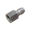 3/8" Stainless Steel Male Quick Connect Plug Coupler w/ Female Pipe Thread (FPT)