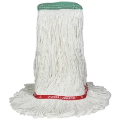 Supreme™ Smooth Nylon Wax Finish Application Mop w/ 1.25" Narrow Band (Size: Medium) - Looped Ends