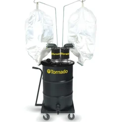 Tornado® Compressed Air Jumbo Wet/Dry Vacuum - Quad External Filters