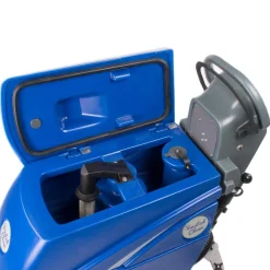Trusted Clean 'Dura 18HD' Electric Walk Behind Floor Scrubber Package w/ Pads, Chemicals & Accessories