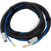 25' Vacuum Hose & Solution Line Set (1.5" Hose, 3/8" Line & 1/4" Quick Connects) for EDIC Carpet Extractors - 3000 PSI Max