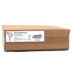 27" White High Speed Floor Burnishing Pads - Case of 5