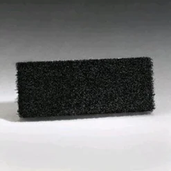 4.5" x 10" Black Handheld Utility Strip Pads - Case of 20
