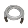 1.5" x 20' Universal Wet/Dry Vacuum Hose w/ Black Cuffs